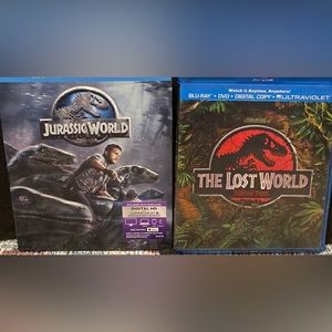 Jurassic World: 2-Movie Collection (Jurassic World / The Lost World) Blue Ray